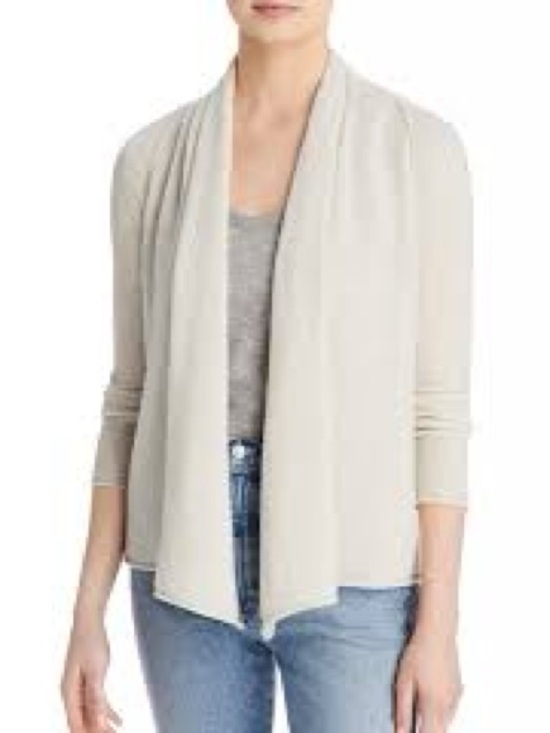 Aqua Sweaters - NWOT Aqua 100% Cashmere Open Cardigan Sweater